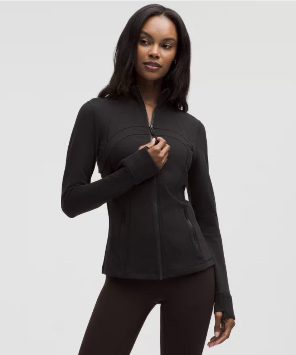 Lululemon Define Jacket Full Zip Black Womens 8 Retail $118